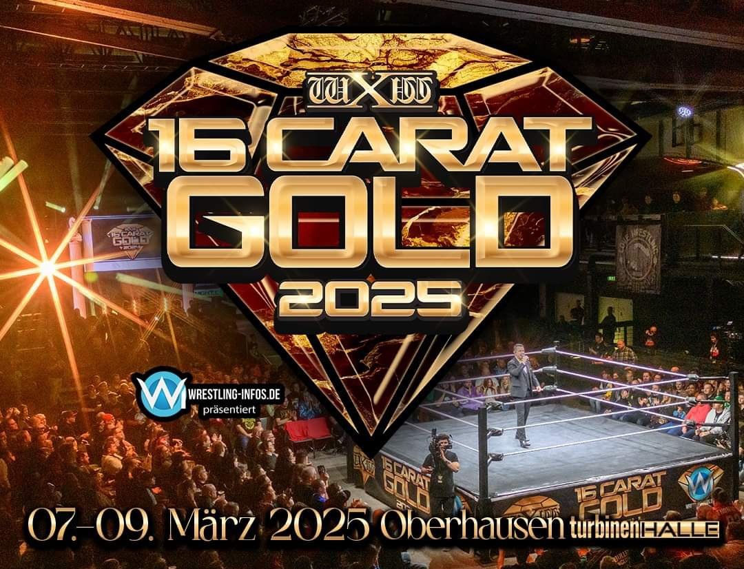 honeycakeman's tweet photo. The first six contestants are clear, wXw 16 Carat Gold 2025 will definitely be great! Today, Michael Oku joined the sweet list that already consists of Dragon Kid, 1 Called Manders, Ahura, Psycho Clown and Joseph Fenech, Jr. 
Be a part of it!
Tickets:
https://t.co/gdnyIaBg8h https://t.co/trcrODh7i5