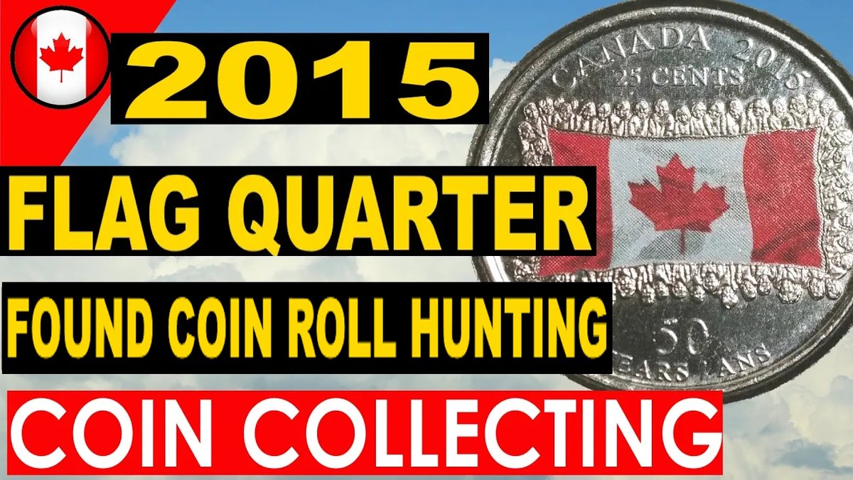 Nicholas_Molnar's tweet photo. 2015 Canada Flag Quarter - Found Coin Roll Hunting Canadian Quarters https://t.co/PXl6CRg30f via @YouTube https://t.co/l5n1V12OT8