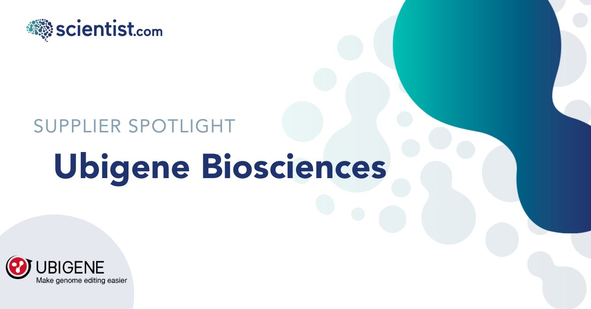 Scientist.com (@scientist_com) on Twitter photo "Make genome editing easier" is the goal of <a href="/Ubigene/">Ubigene Bioscience</a>. How are their products and services making this a reality? Find out in our latest edition of Supplier Spotlight®: app.scientist.com/blog/2024/12/0… "Make genome editing easier" is the goal of <a href="/Ubigene/">Ubigene Bioscience</a>. How are their products and services making this a reality? Find out in our latest edition of Supplier Spotlight®: app.scientist.com/blog/2024/12/0…
