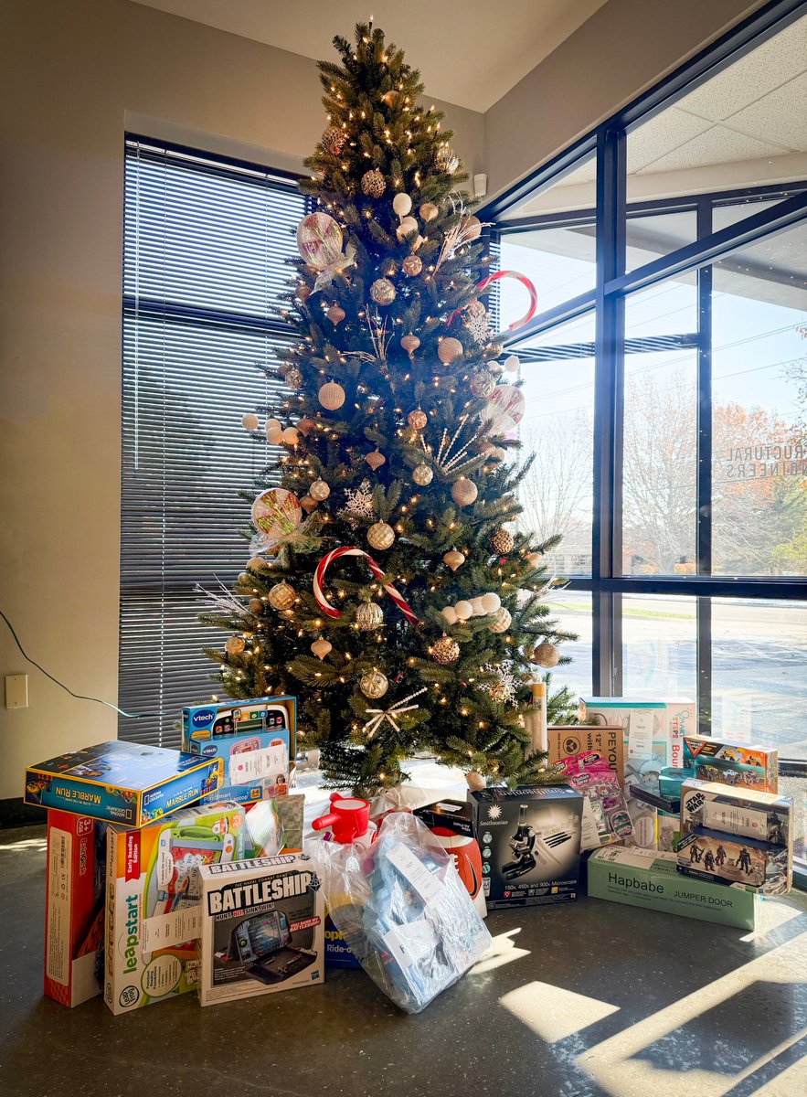 The team at BSE Structural Engineers loves to spread holiday cheer through the Salvation Army Angel Tree program. We are proud of our team for their generous donations and helping to make the holidays brighter for children in need!

#SalvationArmy #AngelTree #BSEgivesback
