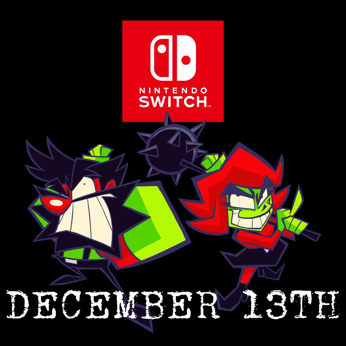 ANTONBLAST launches on Nintendo Switch on December 13th.