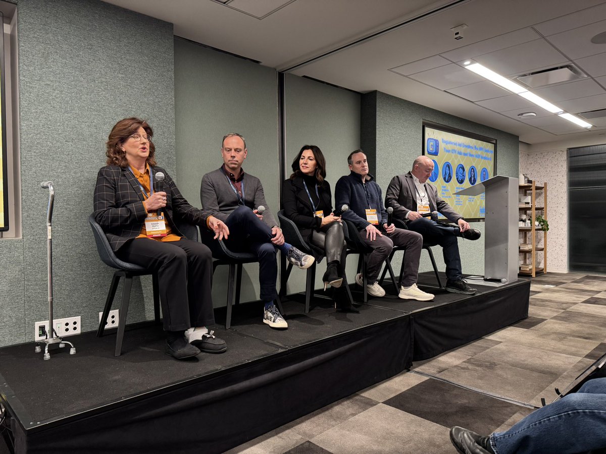 KatieStroudPro's tweet photo. What is ACIF? The vital foundation for everything ad tech in TV. It’s “getting the small things right.” Maybe it’s small but it will carry everything that advertisers want in TV advertising. #IWantMyCTV @IABTechLab @Adidentify @NBCUniversal @xrextremereach https://t.co/3rLSqyn4Np
