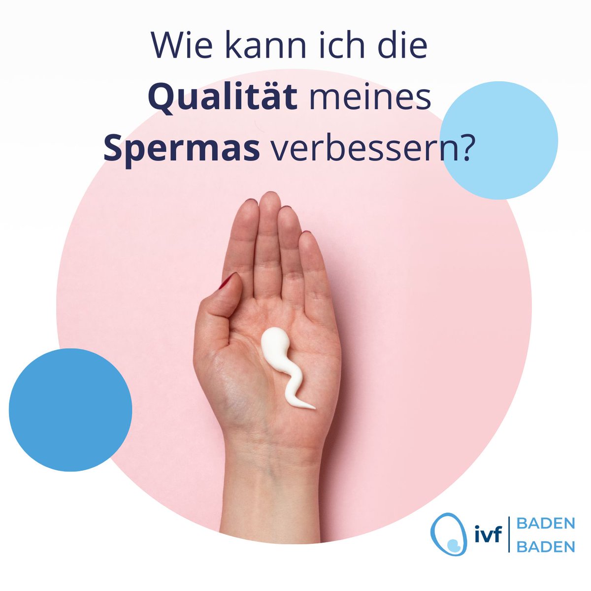 Männliche Fruchtbarkeit zählt genauso wie weibliche! 👨‍⚕️💪
Mit gesunder Ernährung, Bewegung, weniger Stress &amp; Verzicht auf Alkohol/Zigaretten kannst du viel tun. 🥗💤
Eine medizinische Untersuchung hilft, Ursachen zu erkennen. Lass uns gemeinsam daran arbeiten! 💡