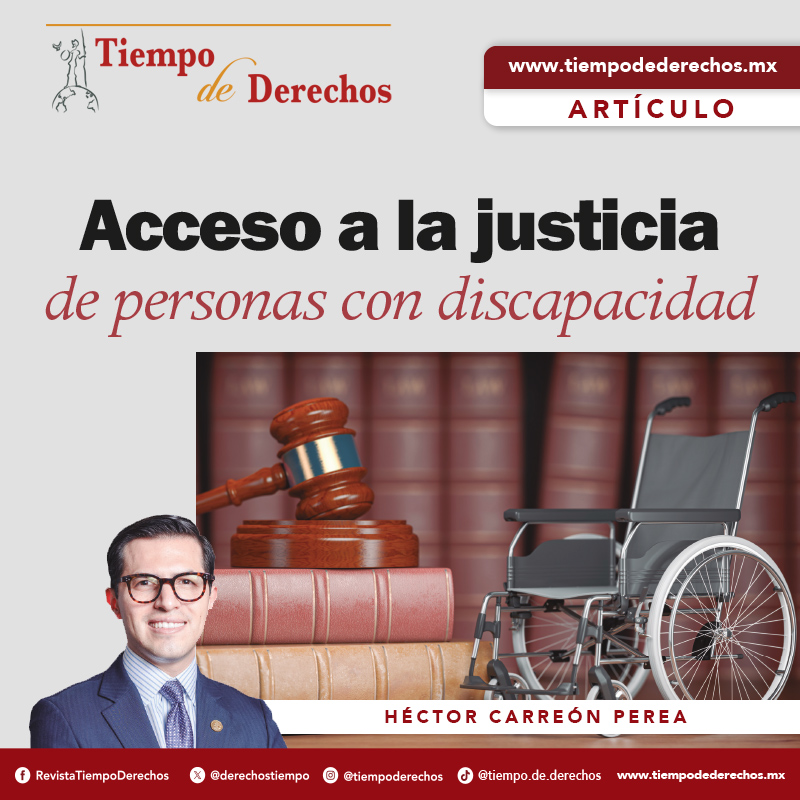 #Artículo | Diciembre 2024

“El acceso a la justicia como derecho humano constituye una respuesta operativa para franquear las barreras cotidianas que subyacen en la exigencia de respeto y garantía de los derechos inherentes que tiene una persona usuaria del sistema de justicia”