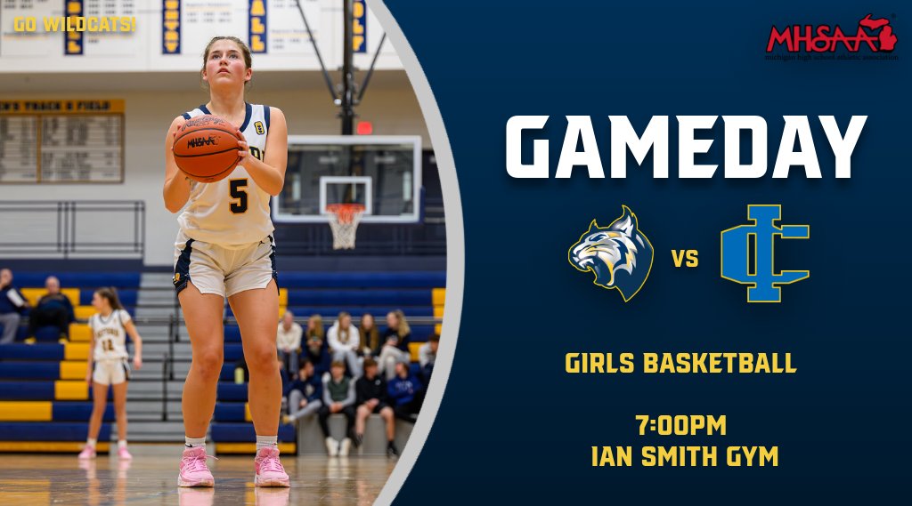 Gameday! Oxford Girls Basketball will be at home tonight for a 7:00PM non-league game vs Imlay City. Go Wildcats!

📸 credit: TZR Sports