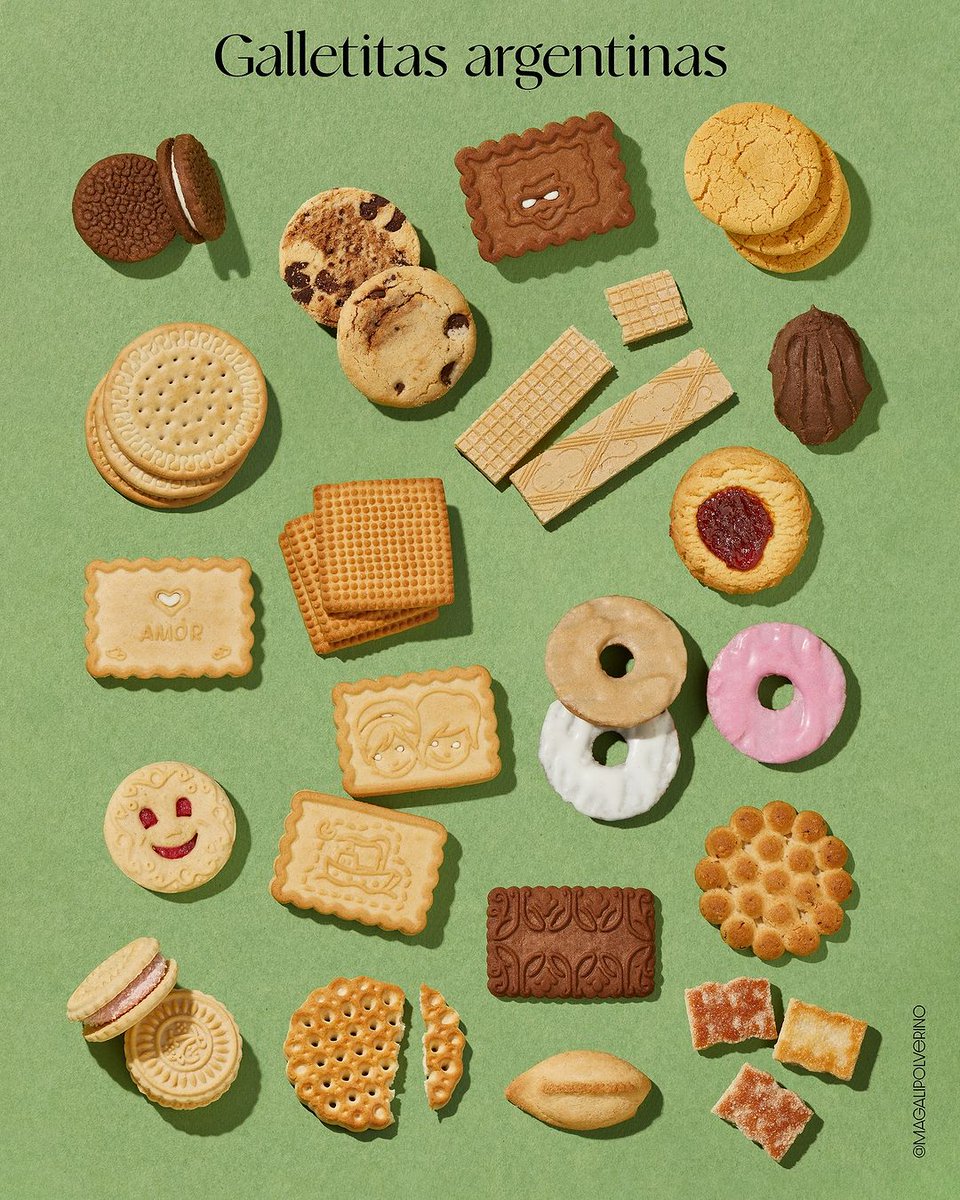 Estoy MARAVILLADO con el trabajo de esta fotógrafa que está obsesionada por retratar la cultura gastronómica argentina con una estética de revista de los 70. Se llama Magalí Polverino y tiene tiene fotos de comida que podrían ser posters.