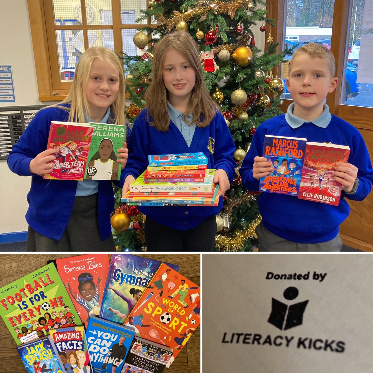 Literacy Kicks has launched a new programme to donate sports-based reading books to schools that we work regularly with. 

The first school to receive their books this week was <a href="/EuxtonCEPrimary/">Euxton CE</a>, where Literacy Kicks first began

📚✍️📰