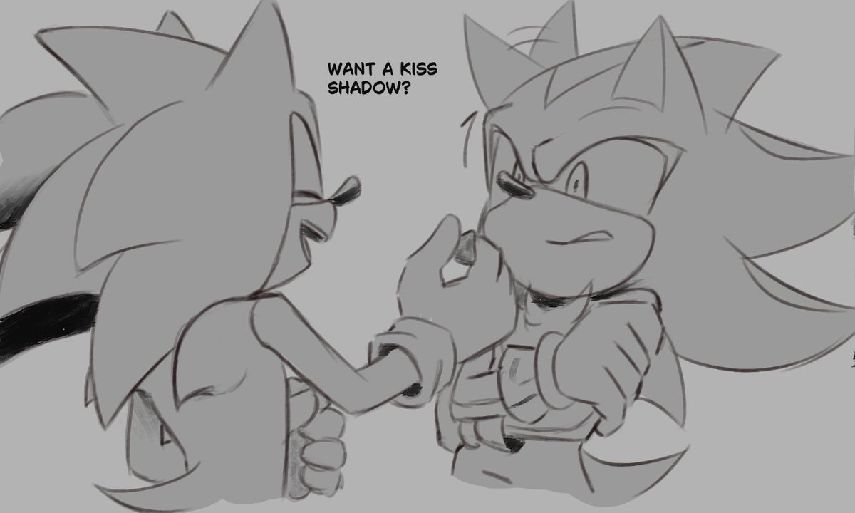 Yami_Pu3lla's tweet photo. want a kiss?

#SonicTheHedgehog #ShadowTheHedgehog #sonadow https://t.co/sRNoQ1SAsa