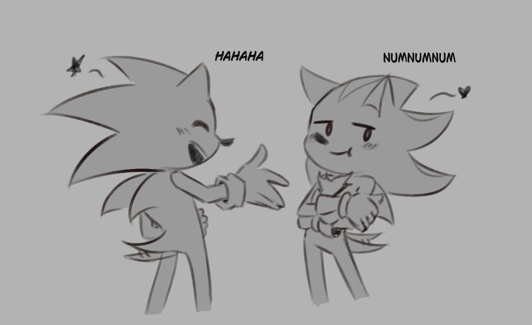 want a kiss?

#SonicTheHedgehog #ShadowTheHedgehog #sonadow
