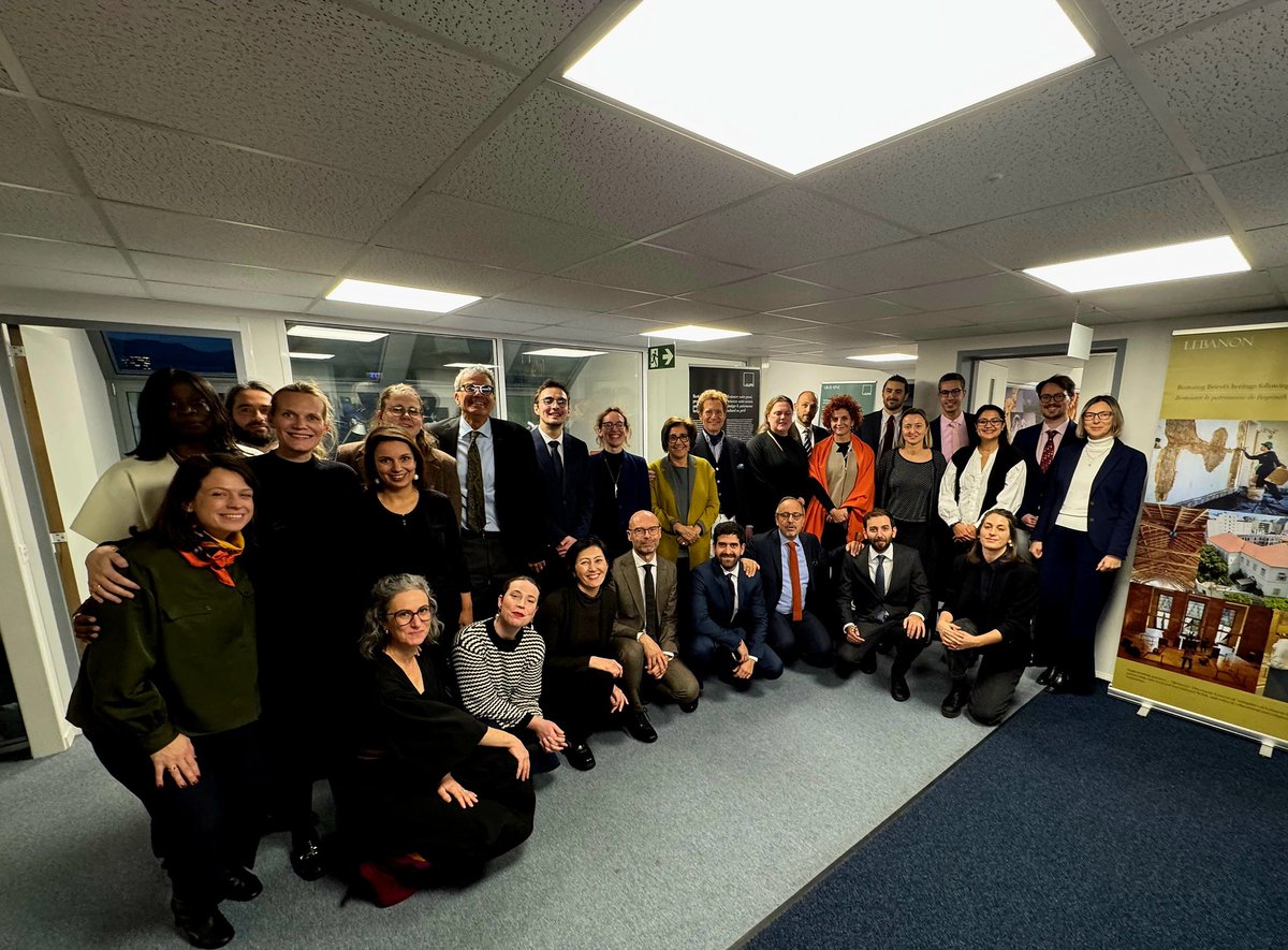 eapeyitou's tweet photo. Great to attend in person the @ALIPHFoundation board m/ing in #Geneva. #Aliph is a responsive, flexible & neutral global fund acting as a first responder for the protection of #CulturalHeritage, esp. in conflict areas. It also supports two vital restoration projects in 🇨🇾. https://t.co/e0GOEsCyKG