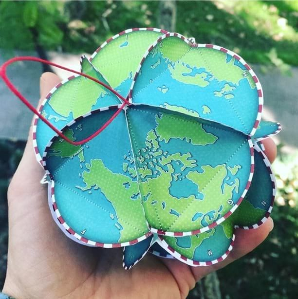 John_M_Nelson's tweet image. Here are 5 globe ornament crafts for you to consider for your work party or classroom project or just for funzies. esri.com/arcgis-blog/pr…