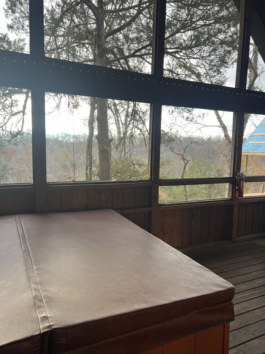 I’m back online and home from my birthday trip. Gatlinburg was so beautiful and so many memories were made in that hot tub 😜

Thank you S for whisking me away for some much needed r&amp;r 🥰