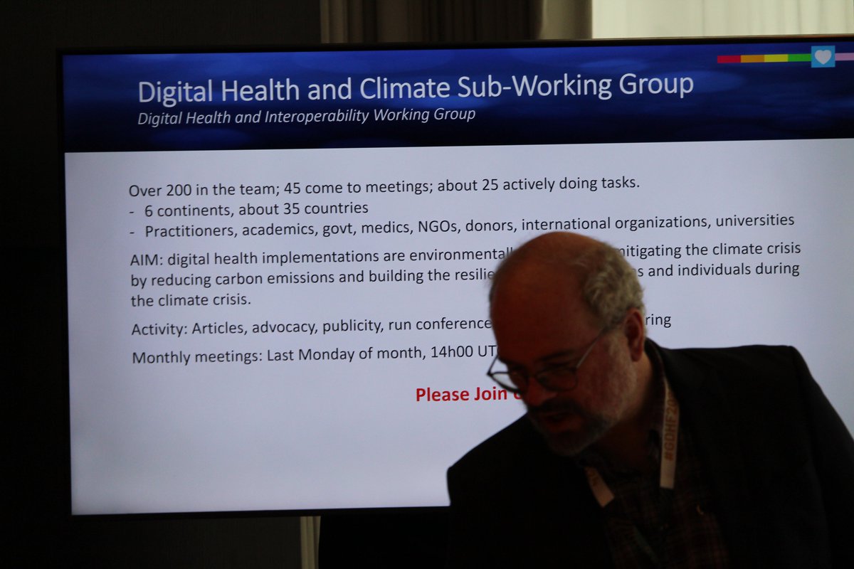 RalfMutonyi's tweet image. Finally to wrap it up, Digital health and the climate crisis. How do we build environmentally responsible digital health?
Every digital health innovation has pros and cons with regards to the carbon footprint. How do we balance that?
#ClimateHealth #DiGiTALhealth