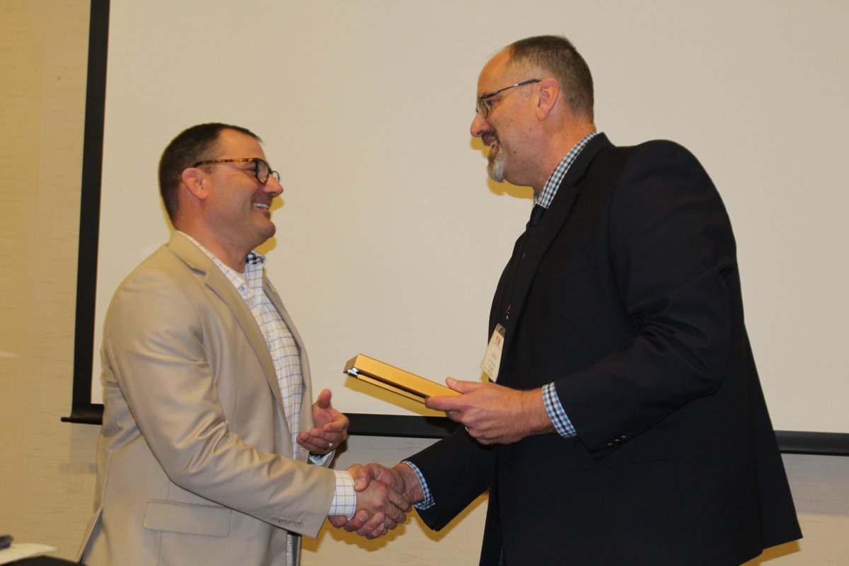 NCSAToday's tweet photo. This year’s NSASSP Distinguished Service Award recipient is Dr. Brandon Mowinkel (Milford Public Schools).

"I get to work with the best kids and the best staff every single day. I couldn't be more thankful."

Congrats, Dr. Mowinkel! https://t.co/eDb8oiX3Ib