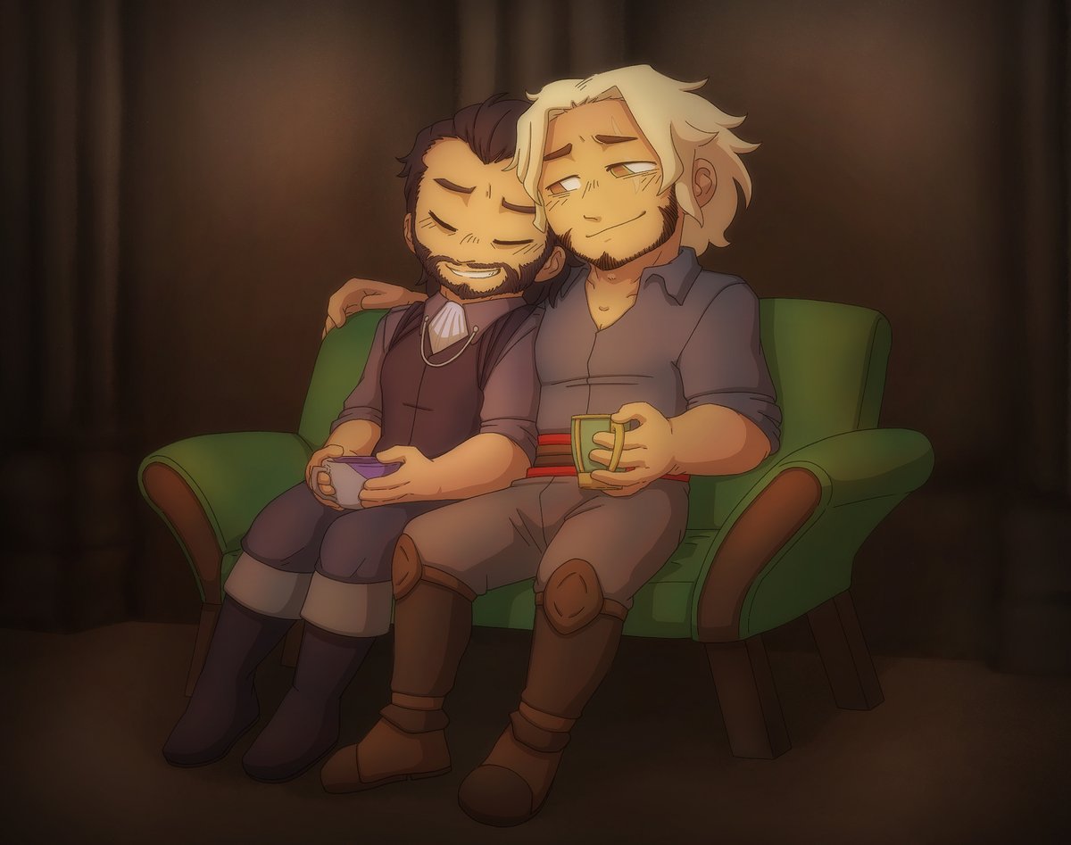 ☕💜☕ #rookanis  #DragonAge