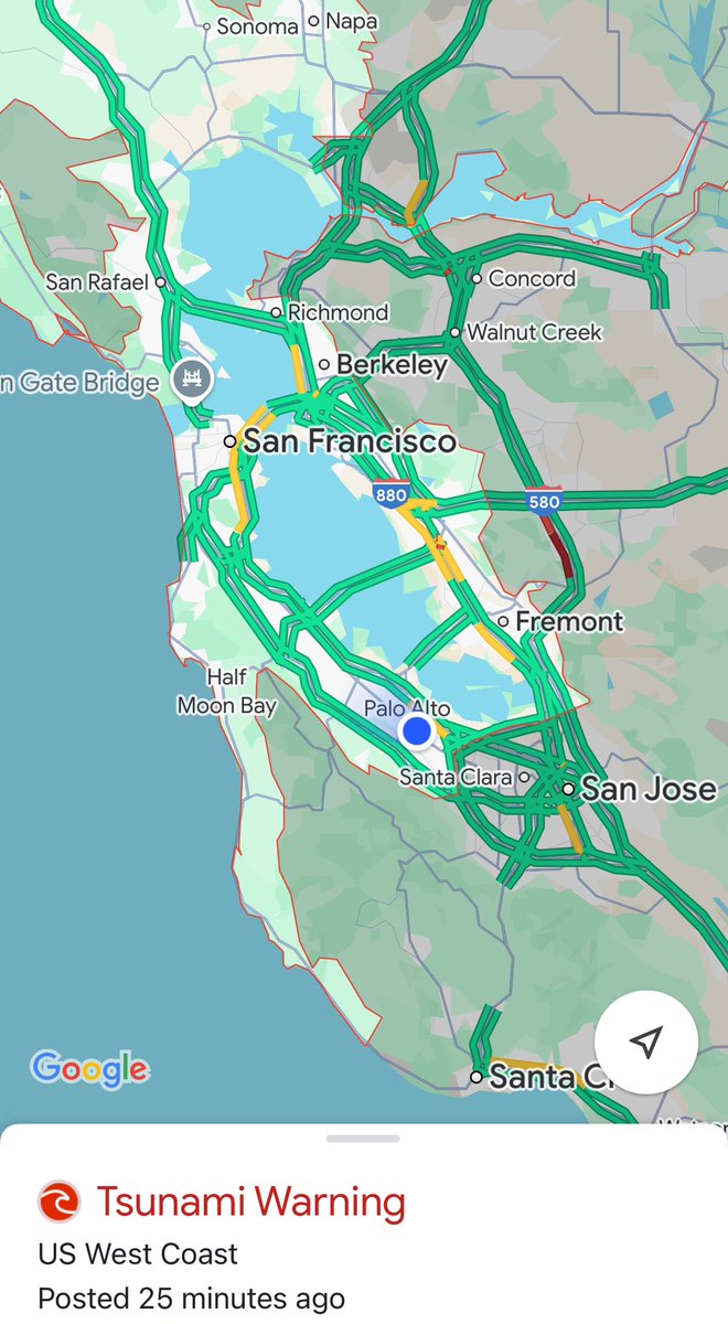 sebamue's tweet photo. Google’s Tsunami Risk Map for the Bay Area https://t.co/qmYNv0ilvn