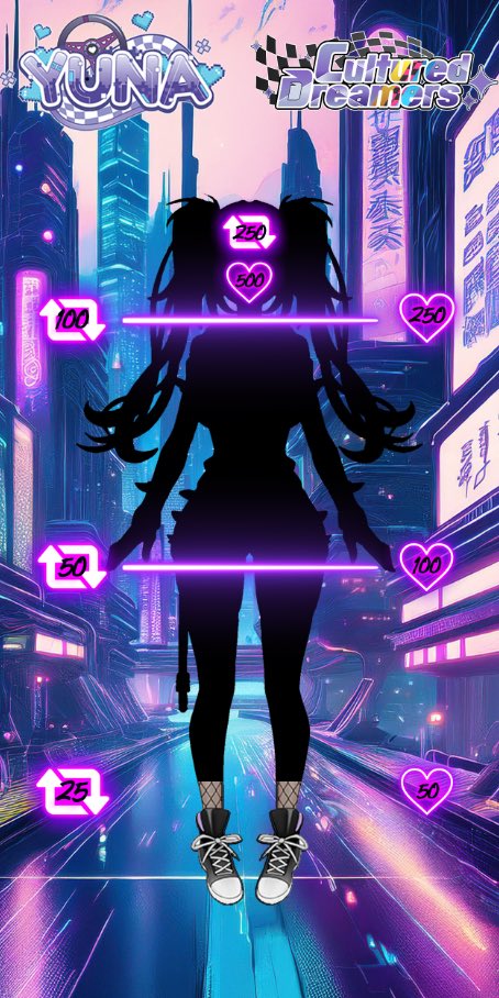 wow you guys are fast! these guys should help me race in Grapejelly, you think you could keep up then?
our next goal shouldn't be too hard for you...

#vtuber #ENVtuber #VtuberDebut #racequeen