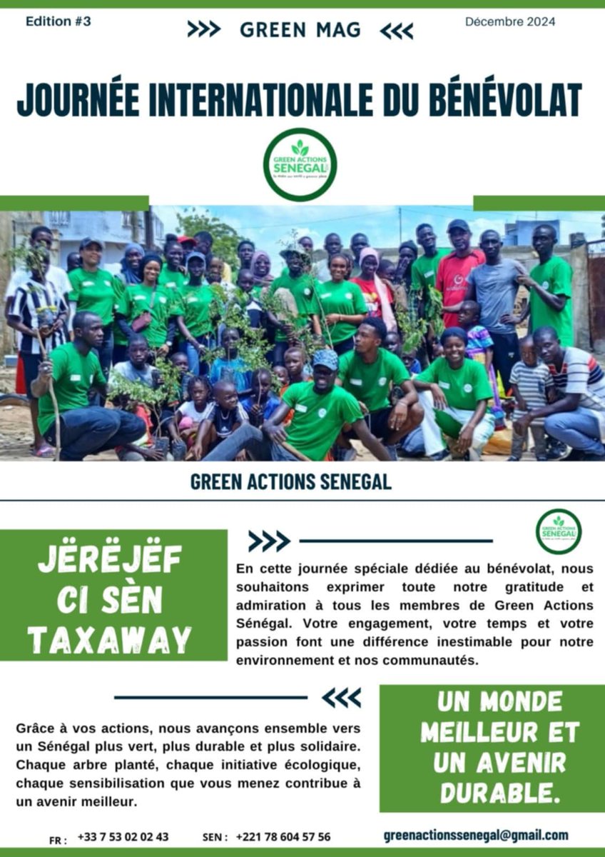Green Actions Senegal 🌳 tweet media