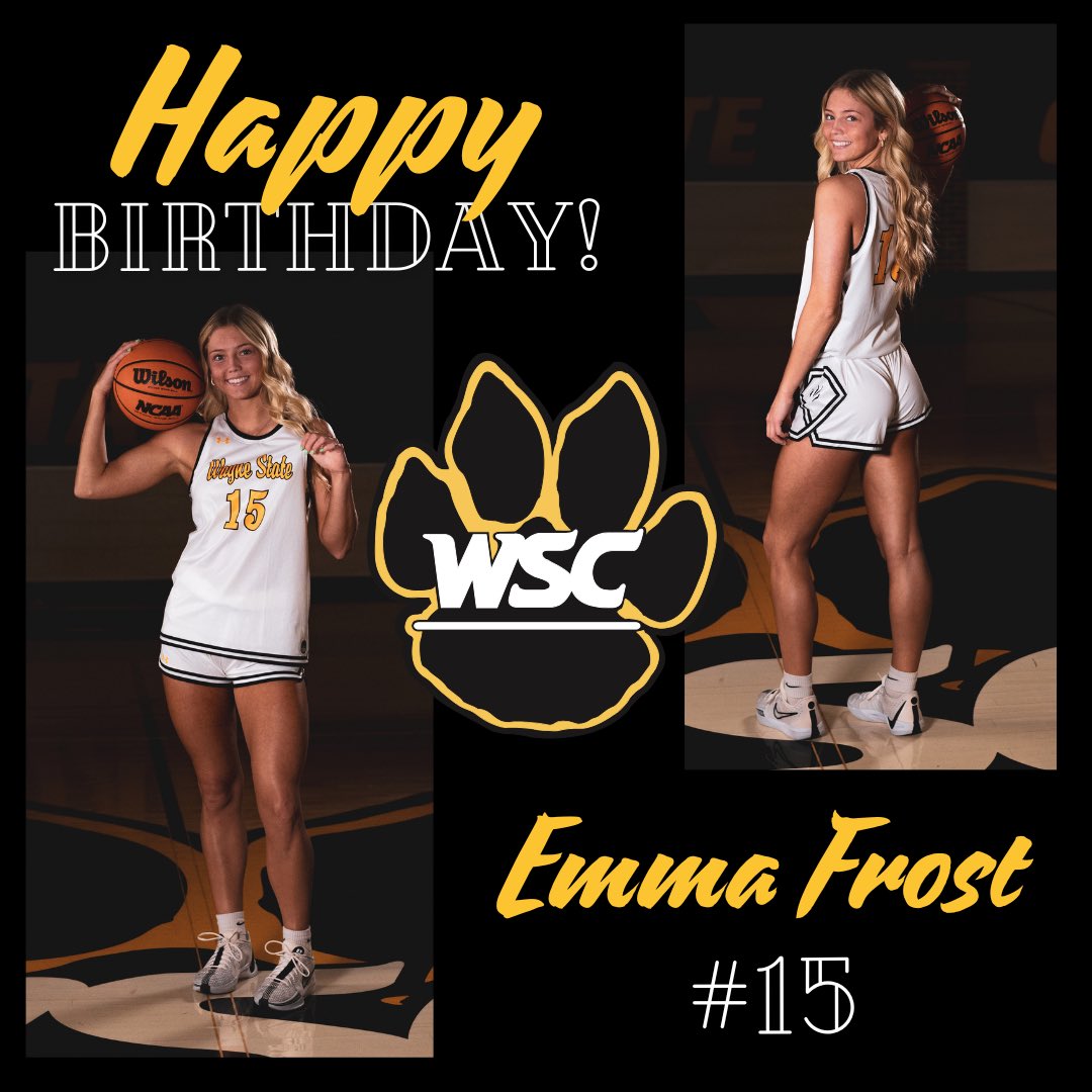 Happy Birthday S/O to Freshman Emma Frost!! We hope you have a great day, Emma!! #WildcatBirthday #GoCats