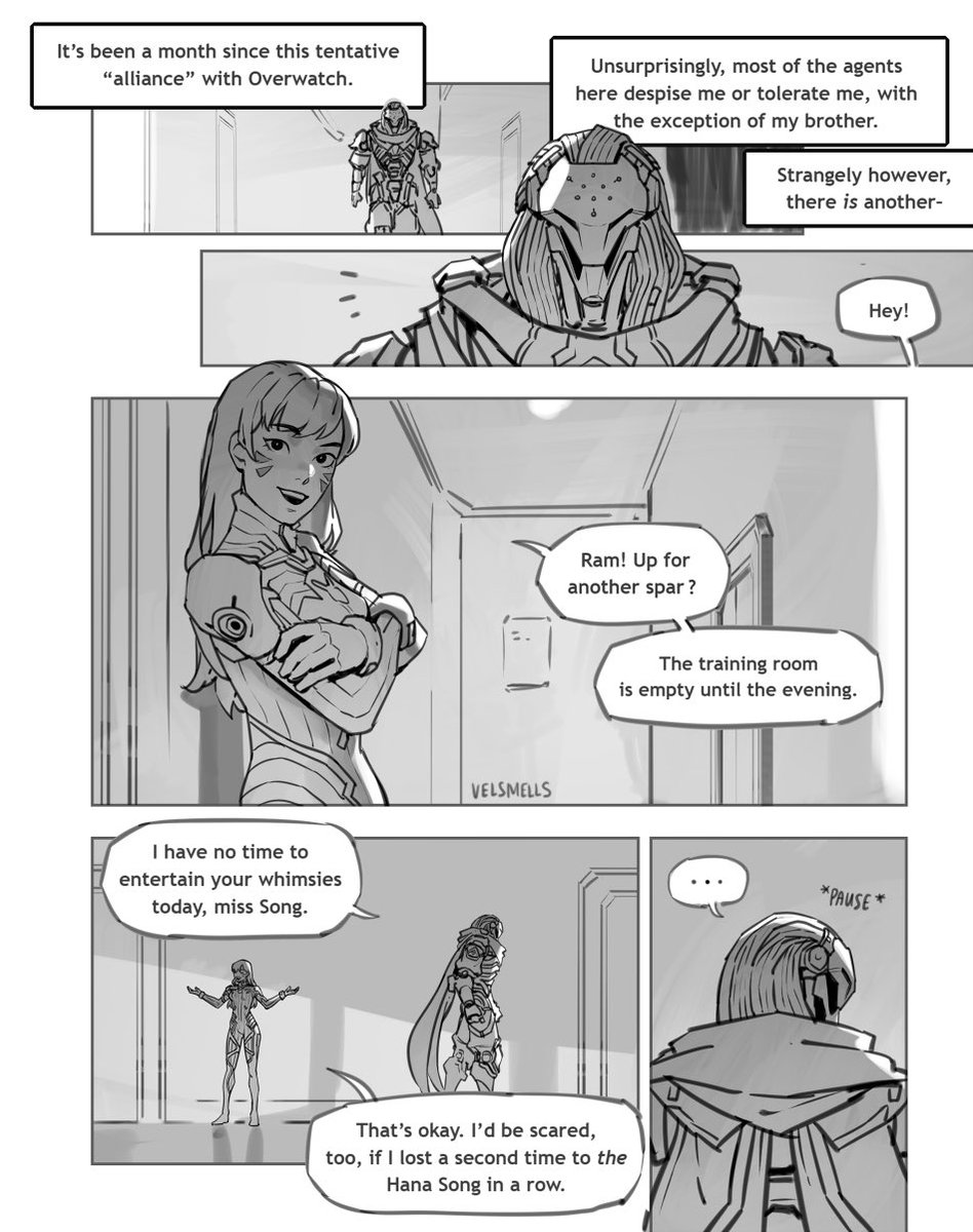 Ramattra joins Overwatch and finds an unexpected friend AU (part 1) #dvattra