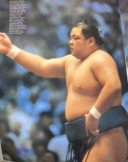八角理事長は、1991年の大相撲ロンドン公演の優勝者です！！ Did you