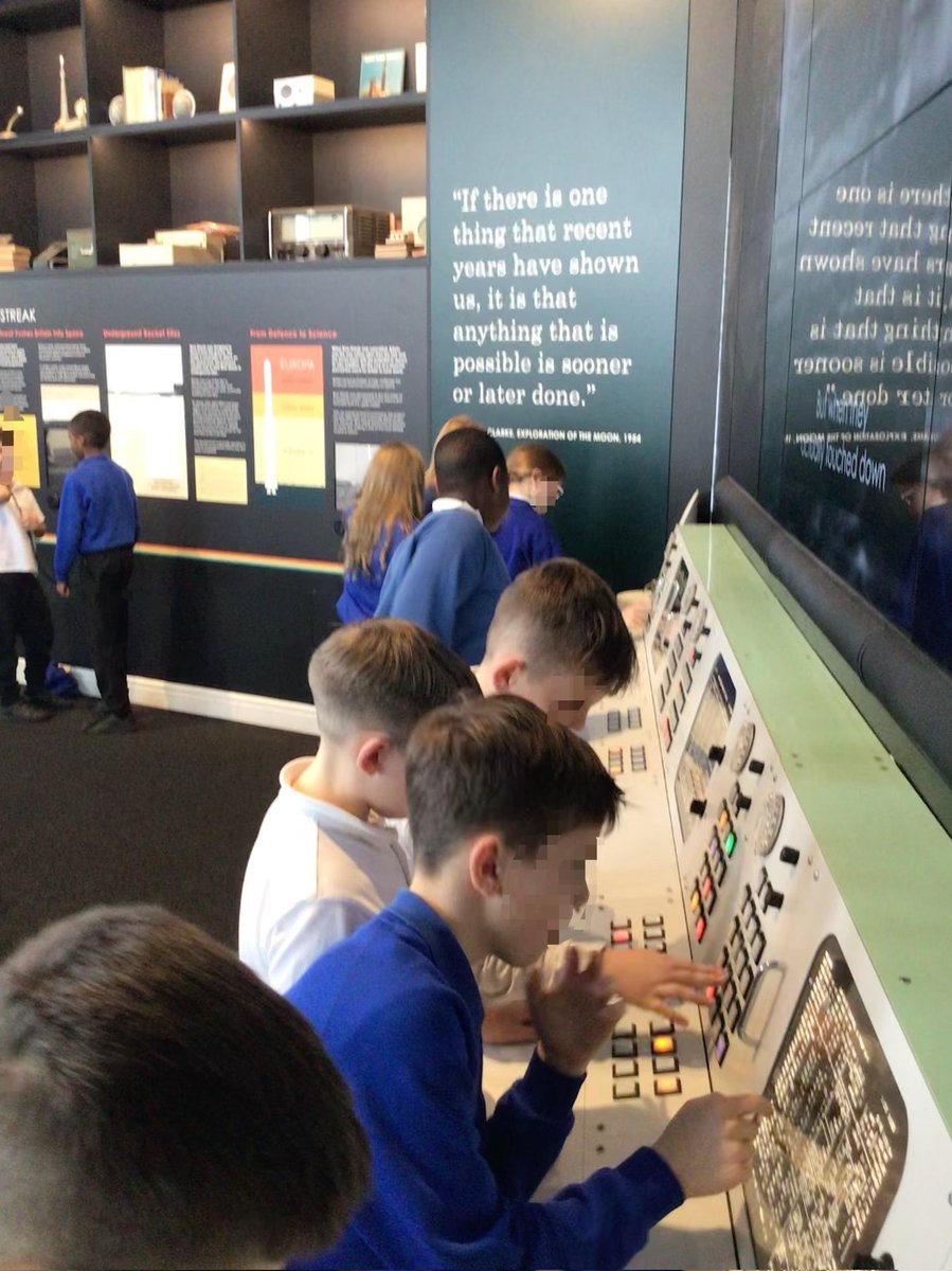 Hawk class, year 5, visted <a href="/spacecentre/">National Space Centre</a> yesterday and had a blast! Genuine curiosity and excitement about learning more! Such an inspirational day 👏👏👏