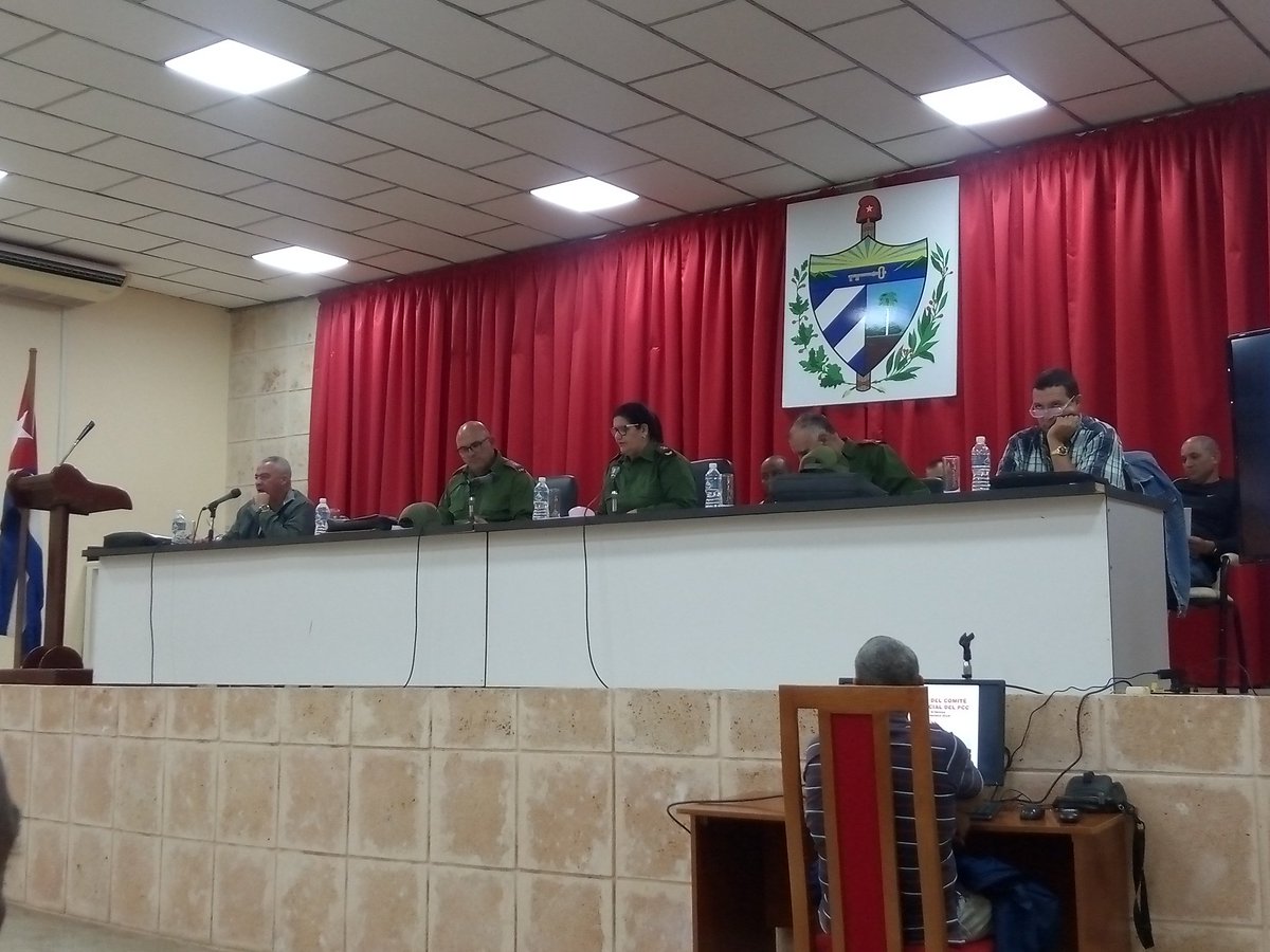 Inició esta tarde  Pleno del CPPCC en #Artemisa ,entre los temas ; evaluación de la atención que brinda el <a href="/PartidoPCC/">Partido Comunista de Cuba</a> y demás organismos al sector no estatal de la economía e información sobre la recuperación tras el paso del  H. Rafael.
#ArtemisaJuntosSomosMás 
<a href="/DiazCanelB/">Miguel Díaz-Canel Bermúdez</a>