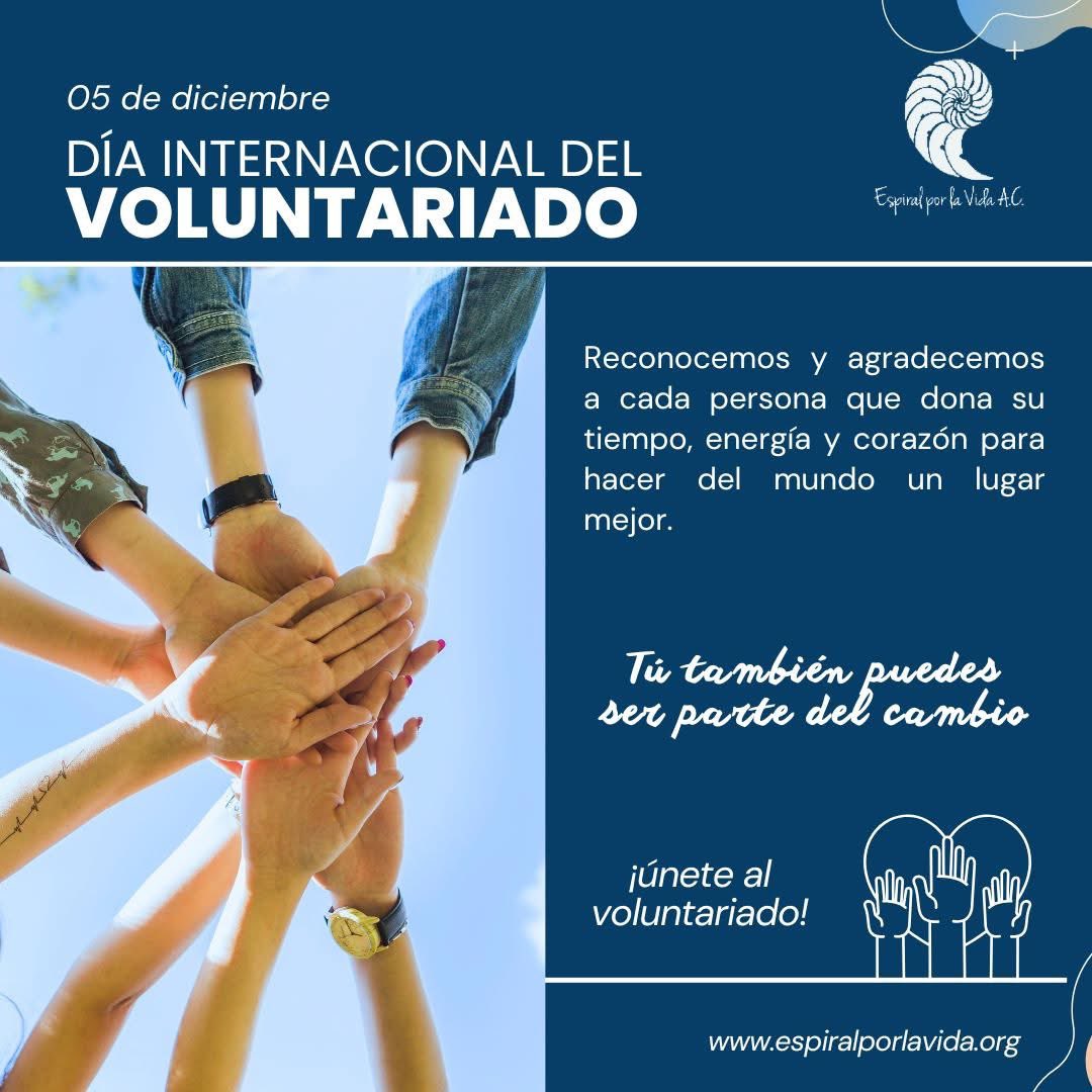EspiralAC's tweet image. Hoy reconocemos y agradecemos a todas cada una de las personas que han decidido sumar su tiempo, energía y corazón a las acciones de diferentes organizaciones.
#voluntariado #volunteer #Oaxaca #OrganizacionesDeLaSociedadCivil #SumateYTransforma #voluntarios