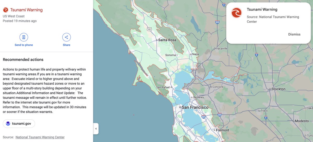 Everyone in the area, please get to a safe place!