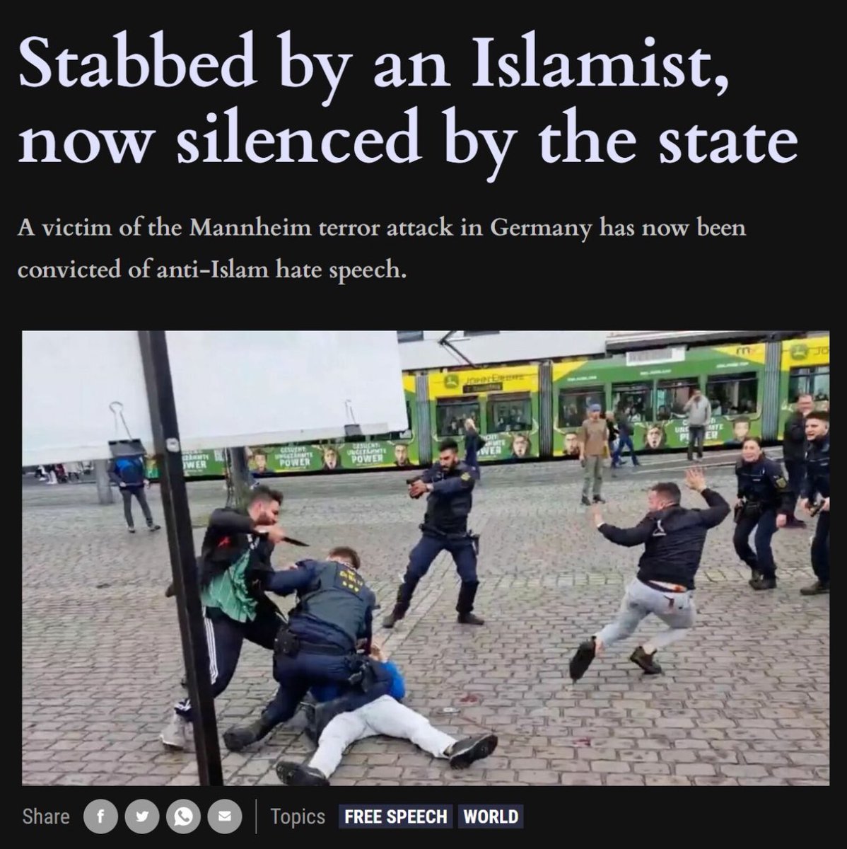 BGatesIsaPyscho's tweet photo. Now the victim has been convicted of ‘Hate Speech’.

The mind virus is the end of civilisation https://t.co/payCkGCq96