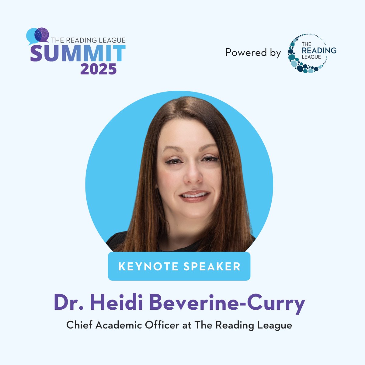 reading_league's tweet image. We're thrilled to present Dr. Heidi Beverine-Curry as the #TRLSummit2025 keynote!

Join her and explore essential understandings to effectively leverage #SoR findings into instruction.

🔗 bit.ly/41kB5xh

#LiteracyInstruction