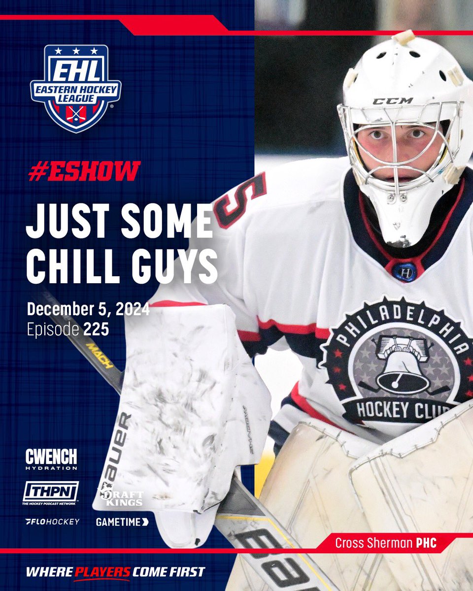 EHL_Hockey's tweet photo. Just Some Chill Guys | Episode 225
The #ECrew Reunites and Previews a Busy Month of December
🔗- https://t.co/AwtuGrJ2ZA
#WherePlayersComeFirst https://t.co/LZrGFhb73l