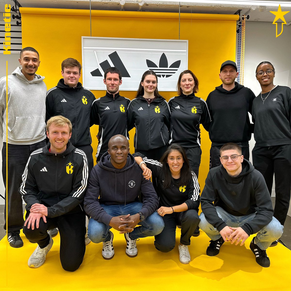 Kinetic_Academy's tweet photo. KINETIC FOUNDATION 🤝 ADIDAS

A brilliant day at adidas London HQ, with both teams coming together for the first time since our partnership announcement. We’re so excited for what’s to come in 2025 as @adidasUK support our mission to empower the next generation of talent on and off the pitch, continue to break down barriers and create opportunities for young people through the power of football 🙌