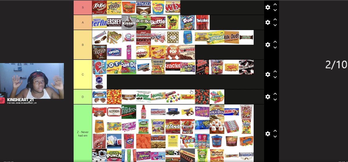 king_heart21's tweet photo. How we feel about this tier list?? https://t.co/TJHAxFLNrv