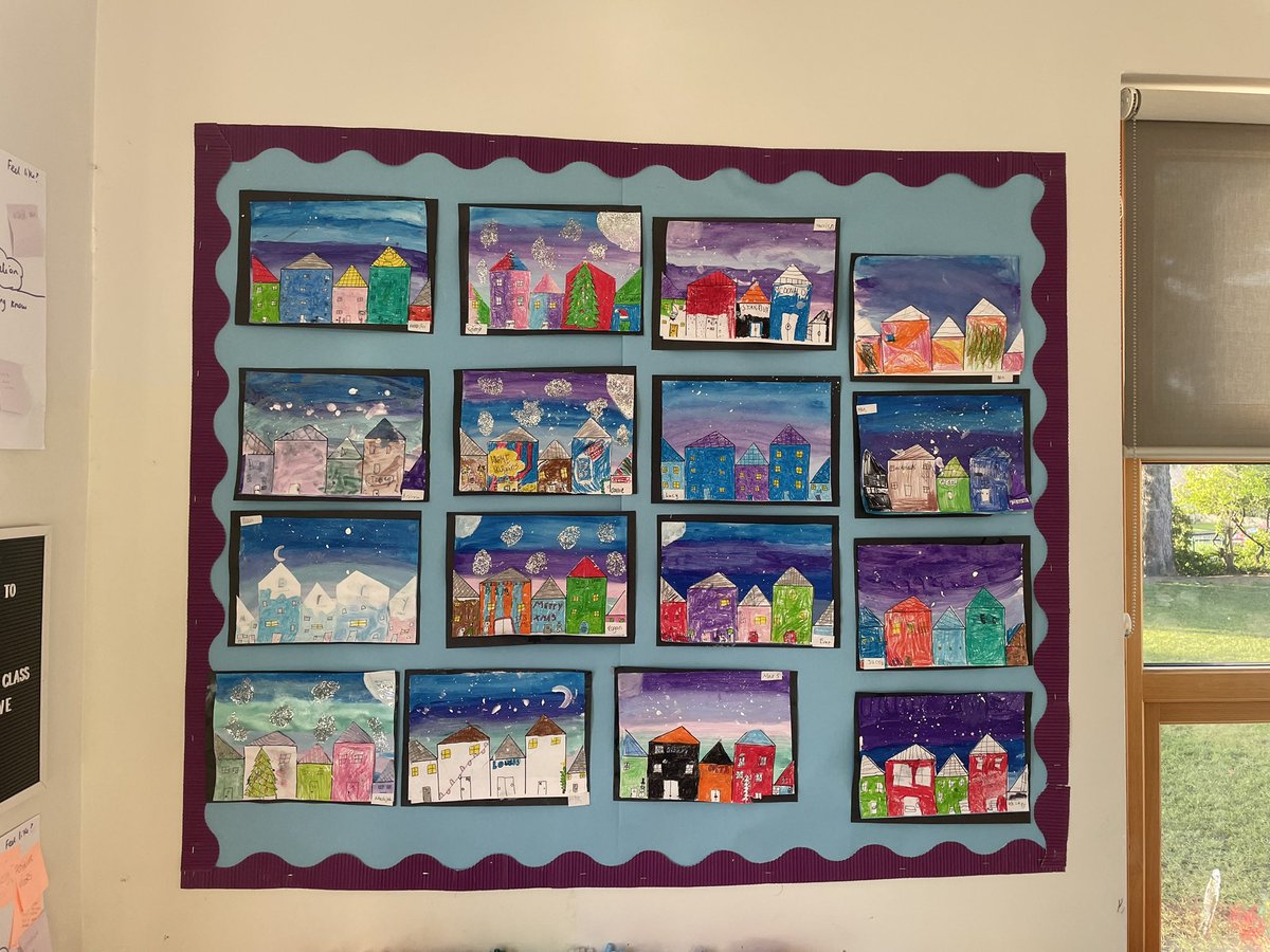 Some lovely winter wonderland art by P6A today 🎄❄️🏠