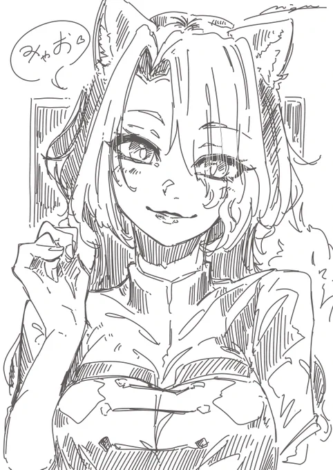 @KiuJony 同キャラで男女描き分けた図です 