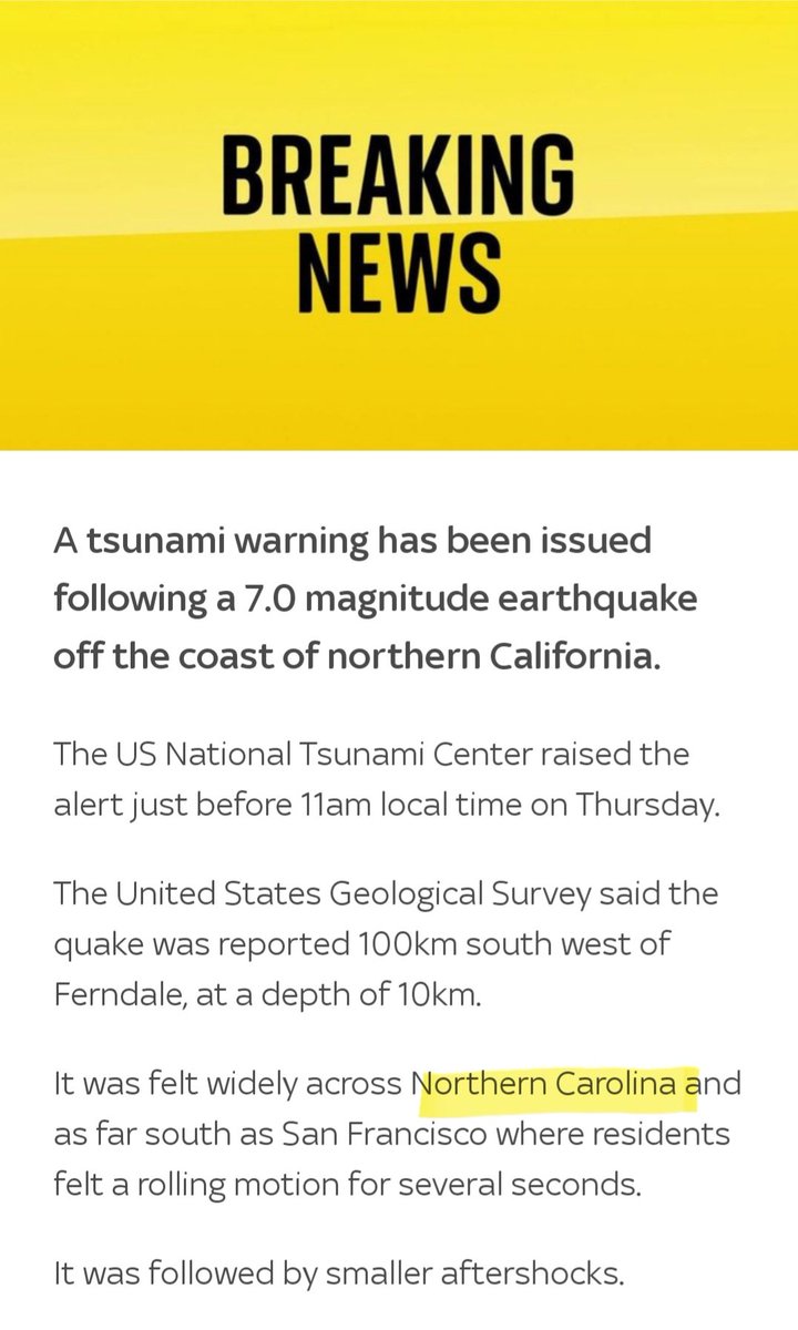 clairemsmith_'s tweet photo. Felt in Northern Carolina? Blimey, that was a big one.

Seriously though, hope peeps are doing ok. https://t.co/UAaUeepxpC