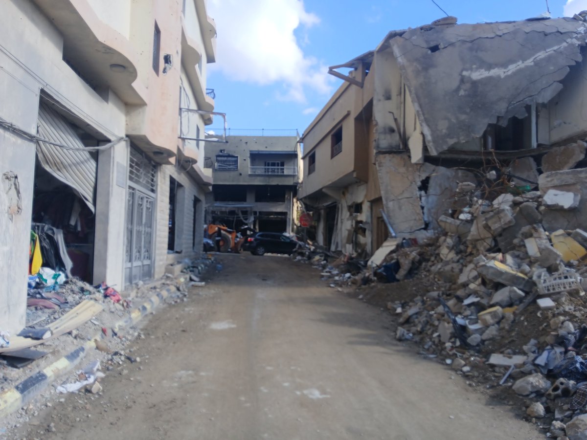 AmelieDavid1's tweet photo. #Qana in south #Lebanon went through a lot... From two massacres in 1996 and 2006, until today. We met people who were cleaning after massive Israeli bombardments over the past two months. https://t.co/zxPfUDtsE0