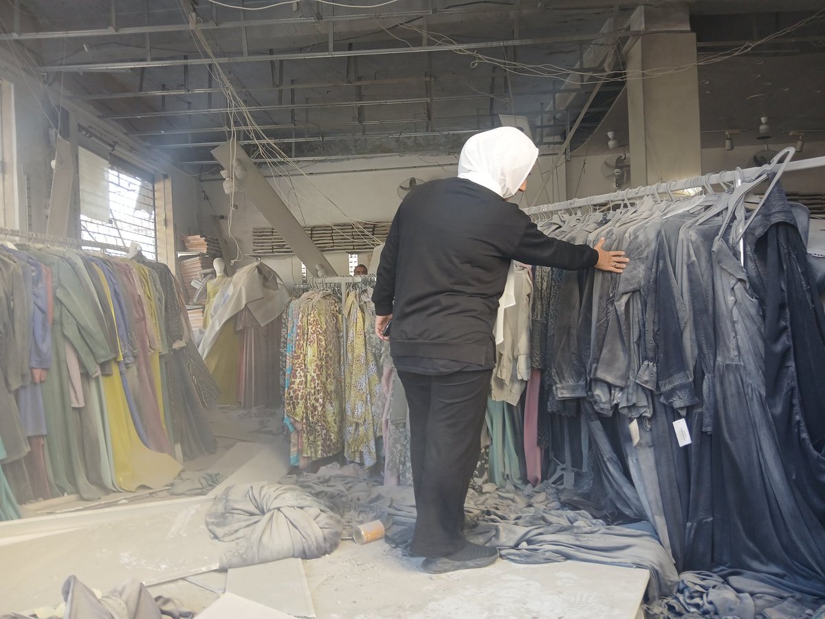 #Qana in south #Lebanon went through a lot... From two massacres in 1996 and 2006, until today. We met people who were cleaning after massive Israeli bombardments over the past two months.