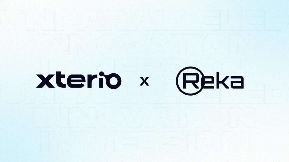 Xterio AI Agent Program 
with <a href="/RekaAILabs/">Reka</a>, as their first Gaming partner!

🎖 Leading AI Innovation
✨ Unparalleled AI Experiences
🌐 Ecosystem-wide AI Immersion

More about our AI Vision 👇