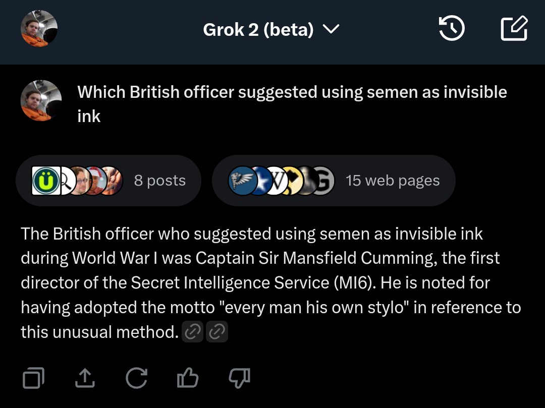 ThatCuntJosh's tweet image. No this is not #funmode this is @grok, again proving that real life is in fact memes.

 @elonmusk