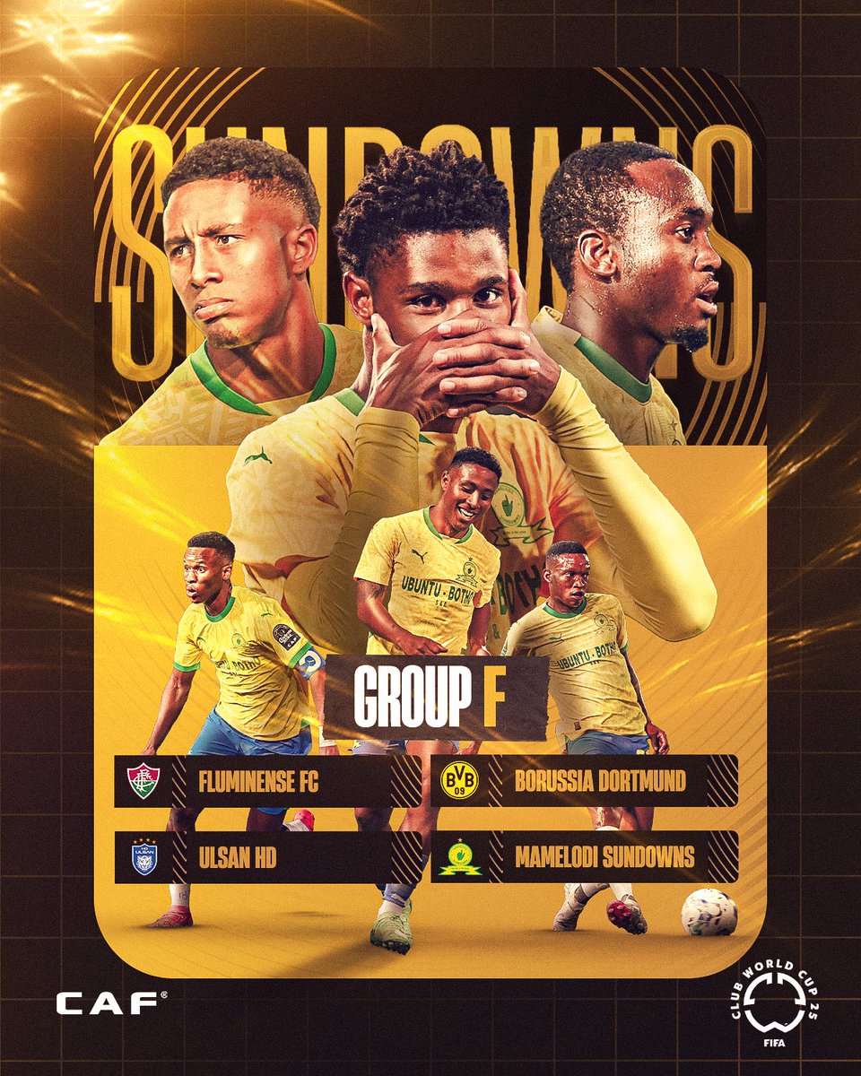 CAFCLCC's tweet photo. Ready to bring South African glory to the #FIFACWC 2025! 🔥

How far will Mamelodi Sundowns go? 🇿🇦⚽️ https://t.co/E2IZ13Pcer