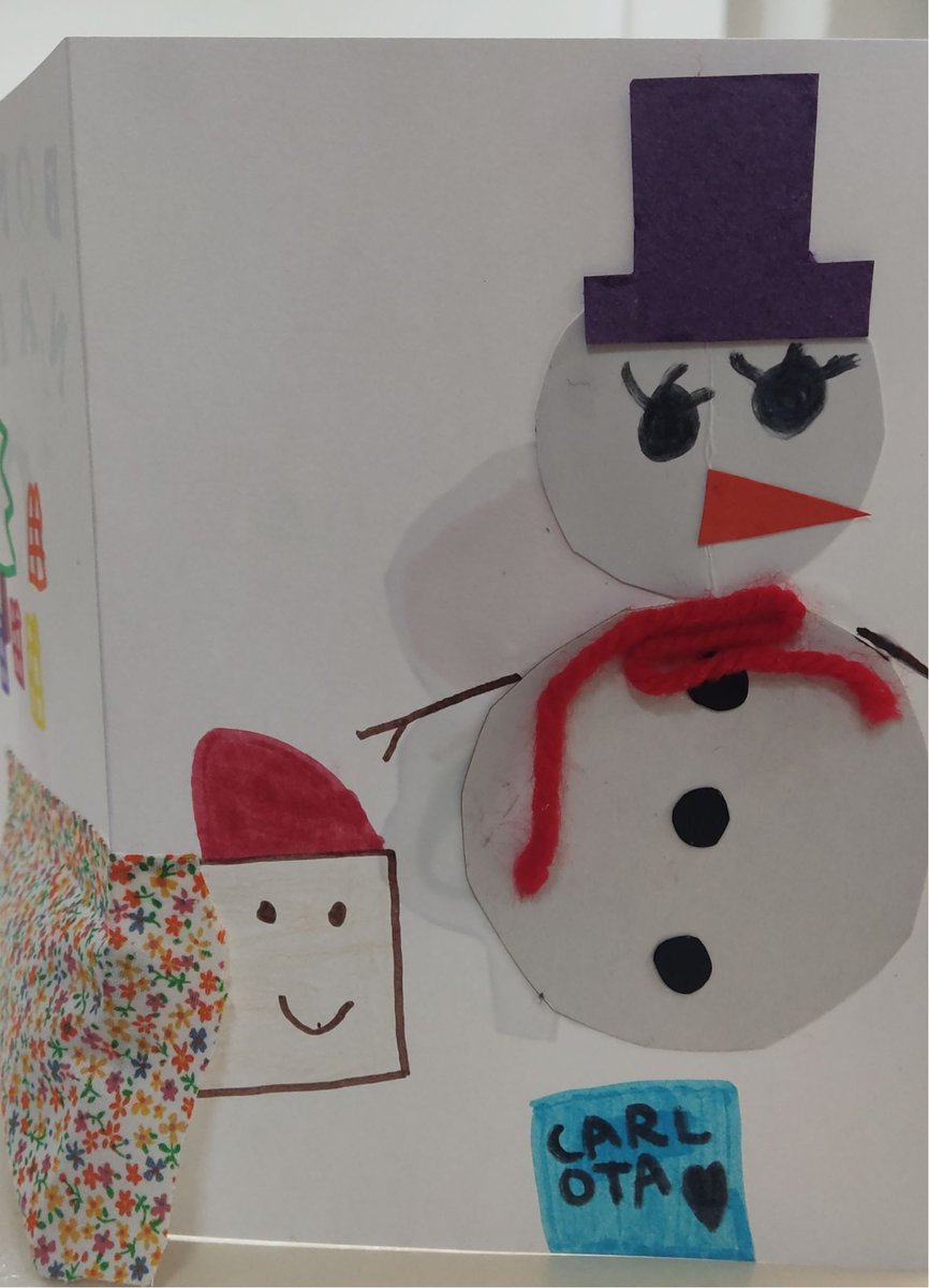 Biblioteca Can Sumarro (@bcansumarro) on Twitter photo Ahir ens ho vam passar molt bé a la biblioteca amb els amics de la Sal d'Olot: hora del conte + taller de postals de Nadal. 🎄🎄🎄
Us deixem una petita mostra de les obres d'art que van fer els nens i nenes. Uns autèntics cracs!
<a href="/BibliotequesLH/">Biblioteques de L'H</a> #nadalLH Ahir ens ho vam passar molt bé a la biblioteca amb els amics de la Sal d'Olot: hora del conte + taller de postals de Nadal. 🎄🎄🎄
Us deixem una petita mostra de les obres d'art que van fer els nens i nenes. Uns autèntics cracs!
<a href="/BibliotequesLH/">Biblioteques de L'H</a> #nadalLH
