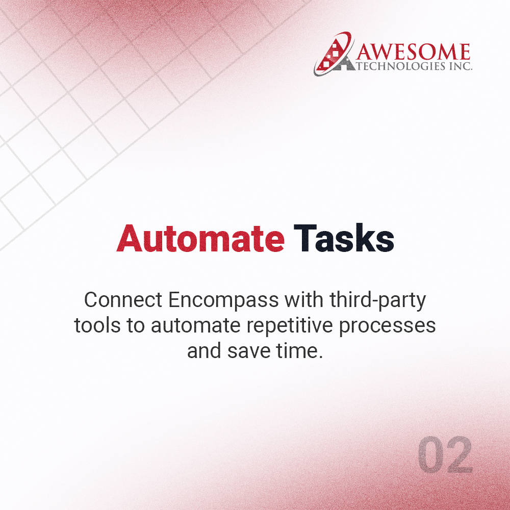 awesometech_inc's tweet photo. Automate tasks, integrate tools, and reduce errors in Encompass with our custom integrations. Save time and streamline your workflow today!

Learn more: https://t.co/oTXw0KpNgi

#AwesomeTechInc #EncompassIntegration #MortgageTech #Automation #CustomIntegrations #whyichime https://t.co/2zaMqyYsQA