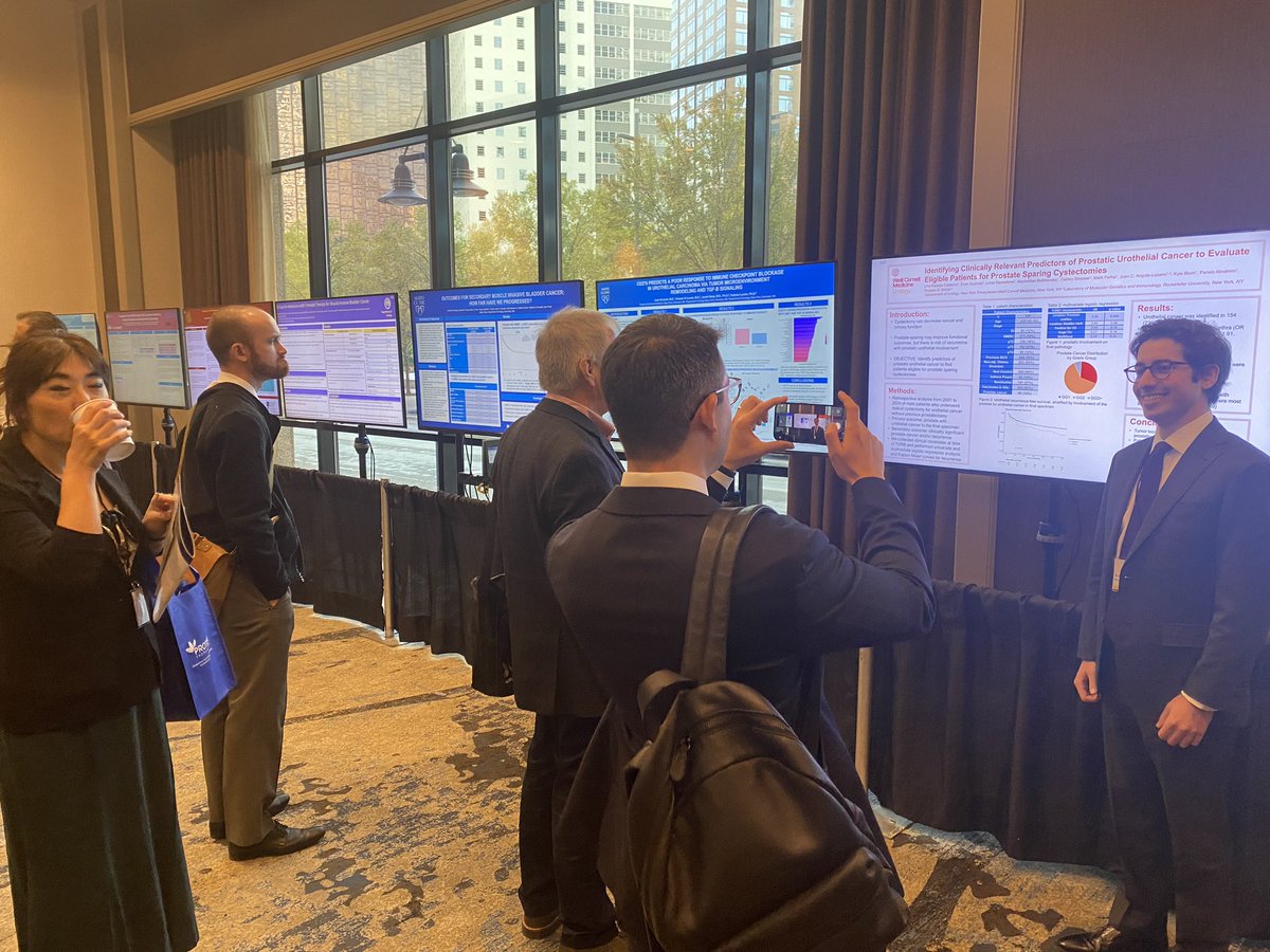 <a href="/EvanSuzman/">Evan Suzman</a> <a href="/UTSWMedCenter/">UT Southwestern Medical Center</a> med student presenting on prostate-sparing cystectomy patient selection during dedicated research time at <a href="/WCMUrology/">Weill Cornell Medicine Urology</a>. Great job, Evan!

<a href="/UroOnc/">Society of Urologic Oncology</a> <a href="/WCMUrology/">Weill Cornell Medicine Urology</a> <a href="/Uro_Res/">The Urology Applicant ⚕</a> <a href="/UroResidency/">UroResidency</a> <a href="/UTSWUrology/">UT Southwestern Urology</a>