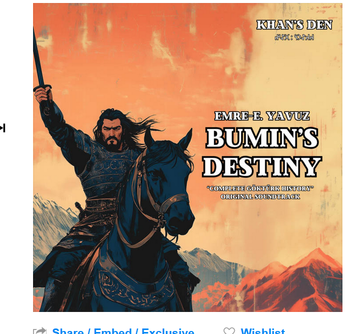 EmreKhansDen's tweet photo. New album cover. Lookin' good.

#BuminsDestiny #Music #KhansDen https://t.co/GyWBunhFc9