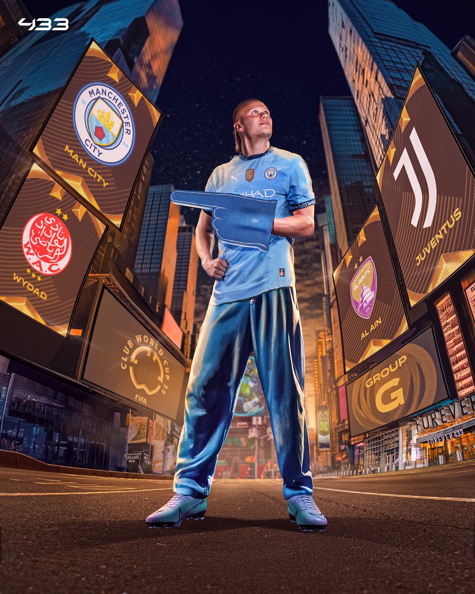 433's tweet photo. CLUB WORLD CUP 𝐆𝐑𝐎𝐔𝐏 𝐆:

🏴󠁧󠁢󠁥󠁮󠁧󠁿 Man City
🇮🇹 Juventus
🇲🇦 Wydad
🇦🇪 Al Ain https://t.co/uFXytfGKtt