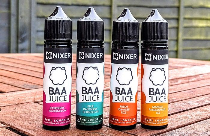 EcigClick's tweet photo. Our Dan got to sample the latest addition to the #Nixer range!

See what he thought of the Dispergo @DVaping8699 Nixer X Baa Juice in his review here  👉   https://t.co/BQ04AZgUID

Thank you to @vapeclub !

#Nixer #NixerXBaaJuice #BaaJuice #Dispergo #EliquidReview #VapeReview https://t.co/6ACUvllE3B