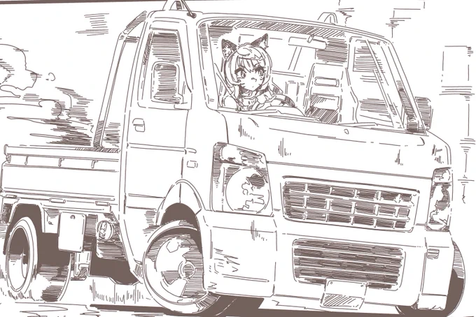 @KiuJony 擦り傷・・・

この絵のバンパーみたいな感じでテキトーに描いちゃいますね 