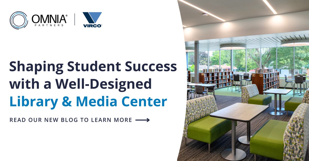 When it comes to designing libraries and media centers, it’s important to create flexible spaces that adapt to the changing needs of students and teachers. Discover how you can create a dynamic learning environment with Virco's furniture solutions ➡ hubs.la/Q02-cdyH0